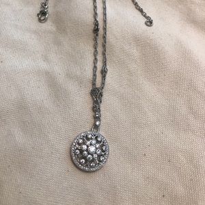 Judith Ripka necklace and pendant